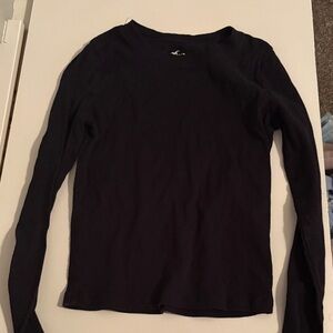 Hollister Black Long Sleeve Tee